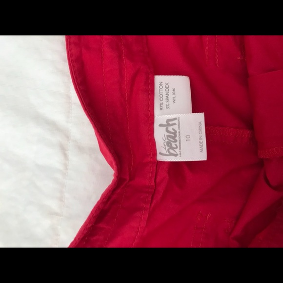NWOT Beach INC shorts from Macy’s size 10 - Picture 3 of 3